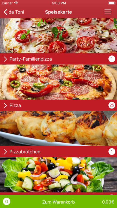 How to cancel & delete Da Toni Pizza e Pasta from iphone & ipad 2