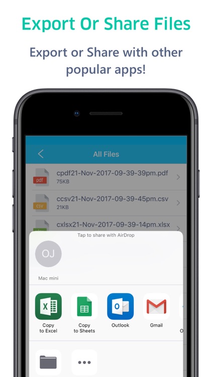 Contacts to Excel , PDF , CSV screenshot-4