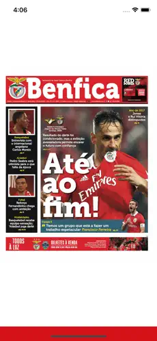 Screenshot 4 O BENFICA (Publicação Oficial) iphone