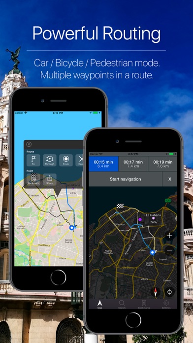 Cuba Offline Navigation screenshot 3