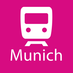 München Rail Map Lite