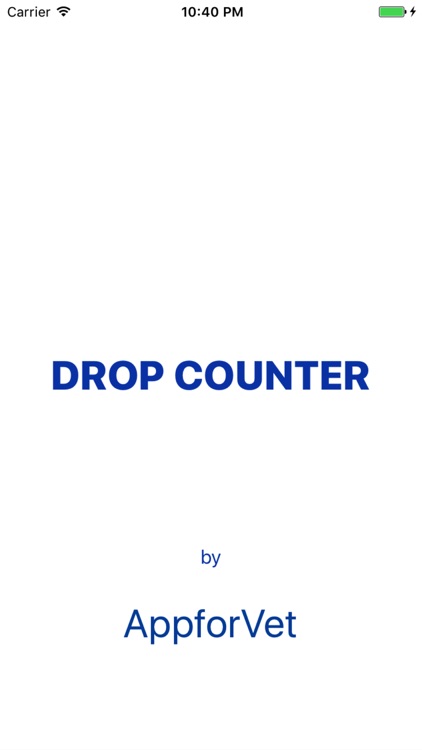 Drop Counter