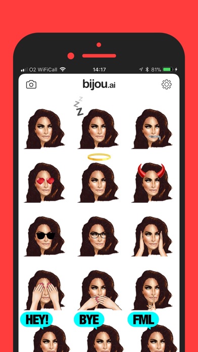 bijou.AI  emojis from a photo screenshot 4