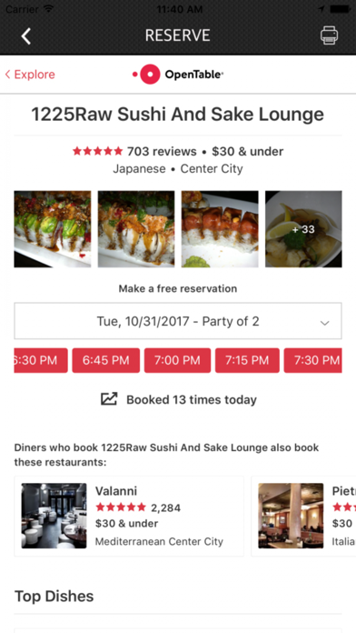 1225 Raw Sushi & Sake Lounge screenshot 3