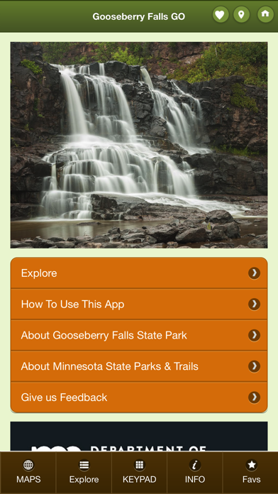 How to cancel & delete Gooseberry Falls Go from iphone & ipad 1