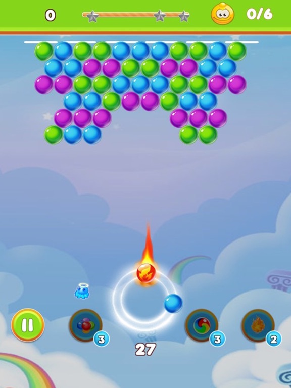 bubble shooter rainbow