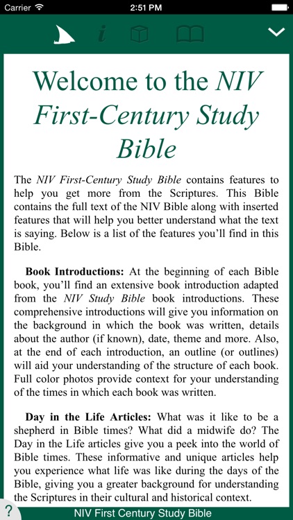 NIV First Century Study Bible