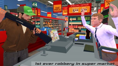 Super Market Robbery Game 3D screenshot 2