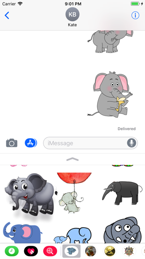 Elephants Stickers(圖2)-速報App