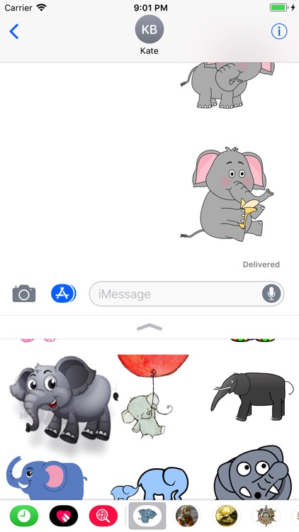 Elephants Stickers