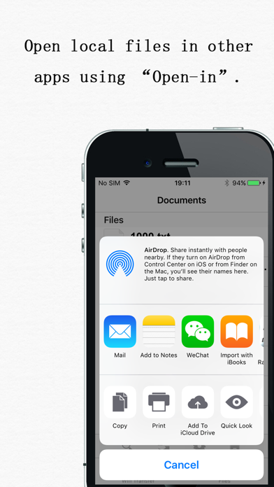 iFlashDrive - "Flash Drive App for iPhone" Screenshot 4