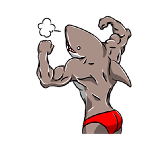 SharkMoji - Shark Man Stickers icon