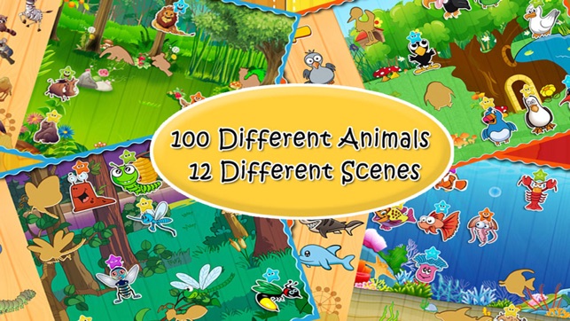 Toddler's Zoo Animals Puzzle(圖2)-速報App