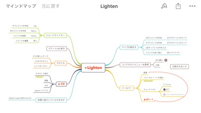 Lighten - マインドマッピング b... screenshot1