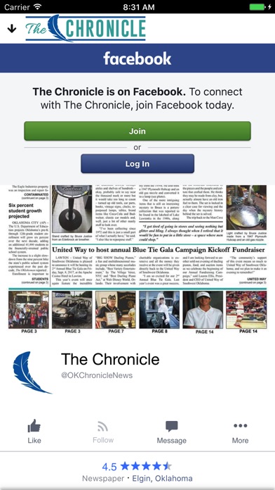 The Chronicle screenshot 4