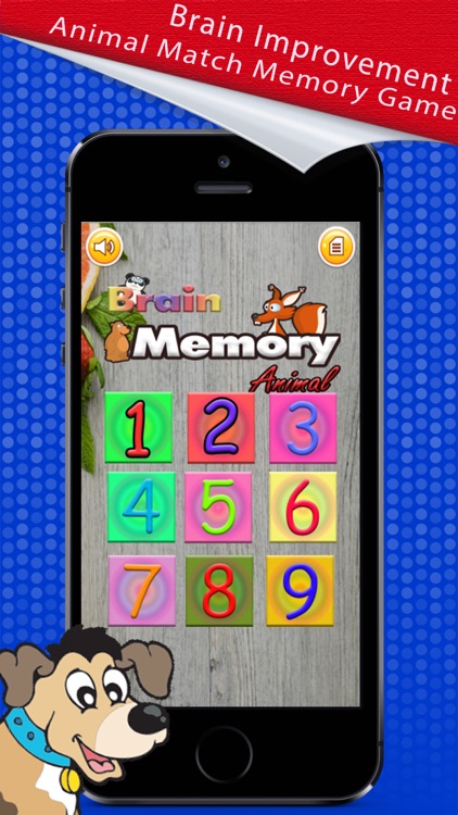 Preschool Memory Match Game