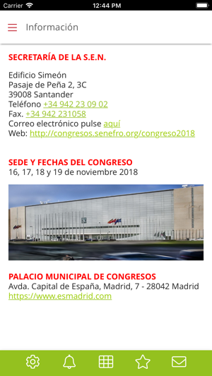 Congreso senefro18(圖3)-速報App