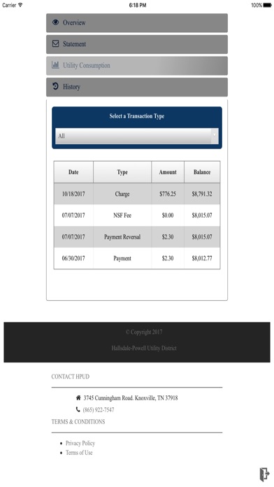 Hallsdale-Powell Utility screenshot 4