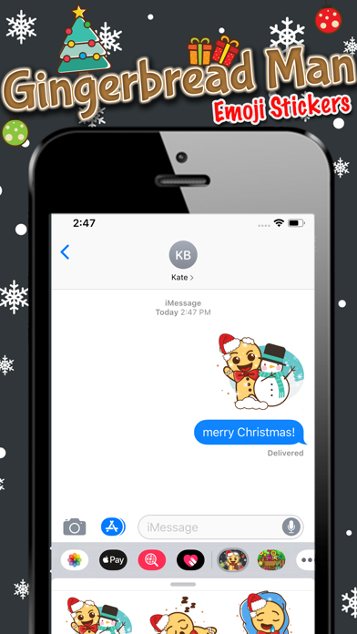 How to cancel & delete Gingerbread Man Emoji Stickers from iphone & ipad 2