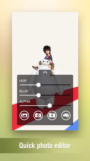 Quick Foto Editor: HDR & Blur(圖1)-速報App