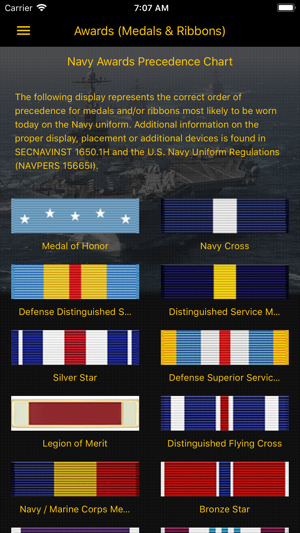 OPNAV Uniform Regulations(圖5)-速報App