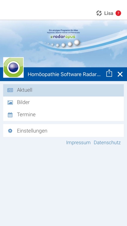 Homöopathie Software RadarOpus