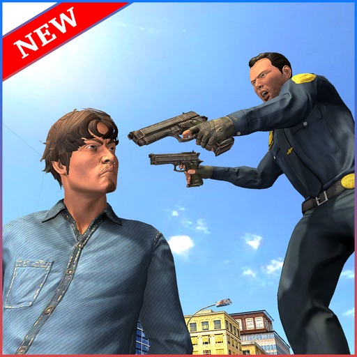 Police City Crime Gangster Chase Mission Icon