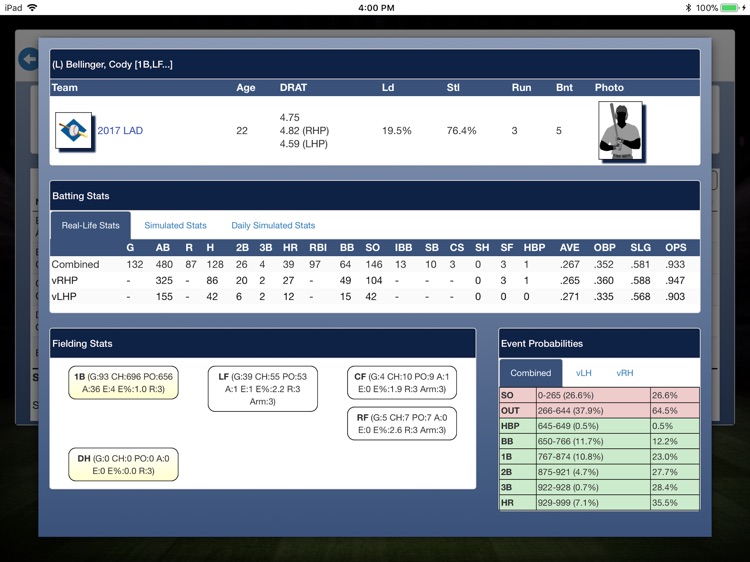 Digital Diamond Baseball