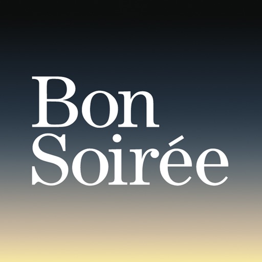 Bon Soirée menu app