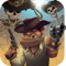 The new amazing bandits running and gun shoot for your survival in an explosive rail west rush