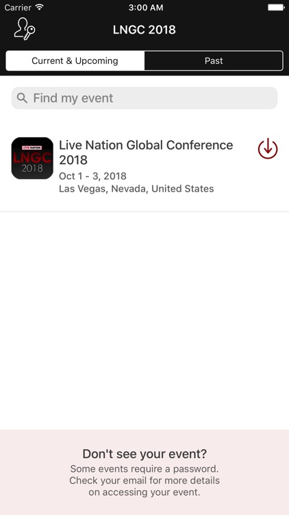 Live Nation Global Conference