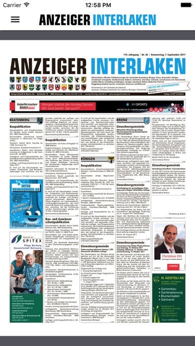 Anzeiger Interlaken screenshot 4