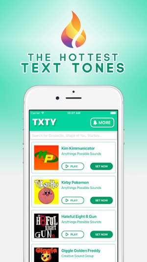 Text Tones (TXTY)