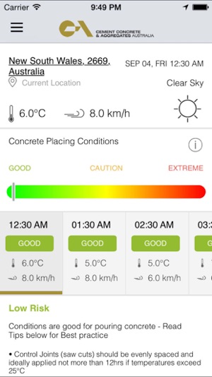 Smart Concreting App