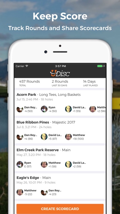 UDisc+ Disc Golf