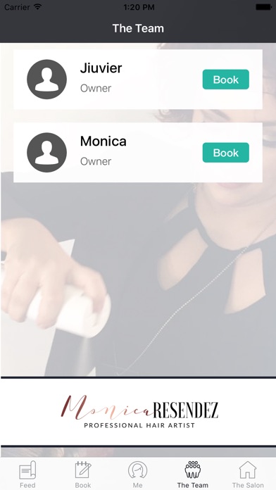 Monica Resendez Salon screenshot 2