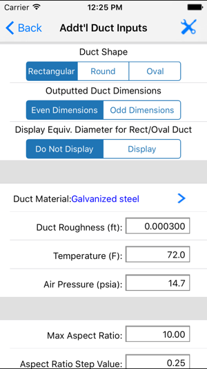 ASHRAE HVAC Duct Sizer(圖2)-速報App