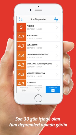 Son Depremleri Öğren(圖3)-速報App