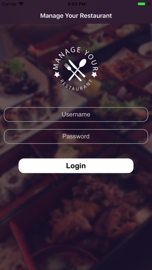 Manage Your Restaurant