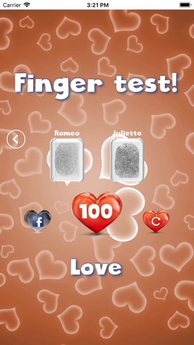 Finger Love Test screenshot 2