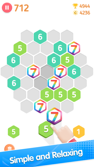 Hexa Puzzledom screenshot 4