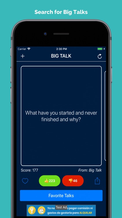 Big Talk: Skip small talk