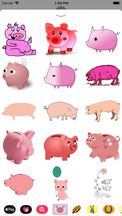 Pink Pig Sticker Pack