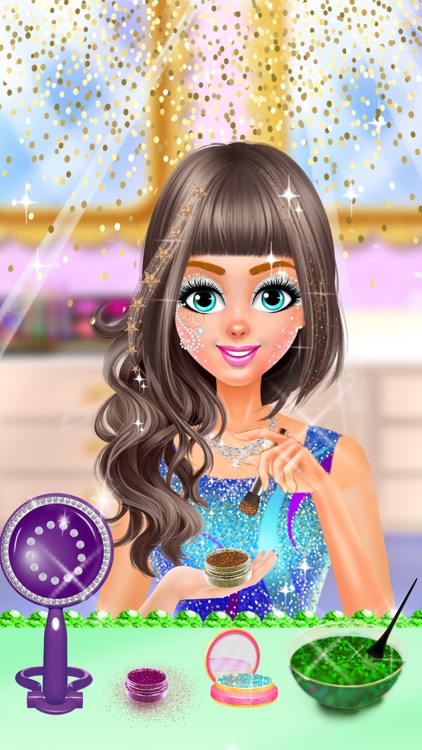 Glitter Makeup Spa Makeover screenshot-4