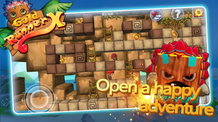 gold runner Xman -Casual puzzl screenshot-3