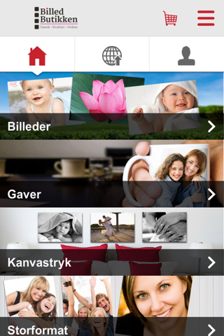 Billedbutikken Mobil app screenshot 2