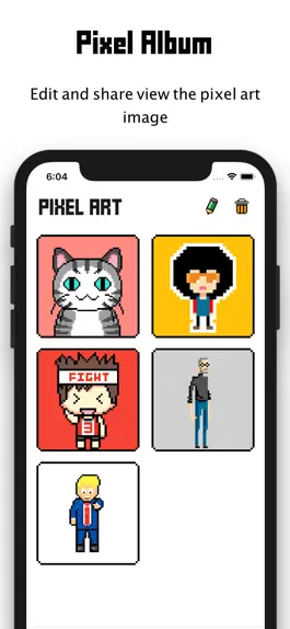 Game screenshot PIXO - Pixel Art Editor apk