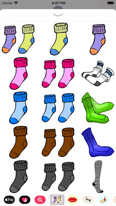 Fresh Sock Stickers screenshot 3