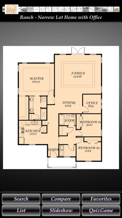 Ranch - Family House Plans