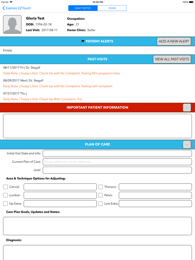 EZTouch Chiropractic EHR(圖4)-速報App